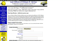 Desktop Screenshot of freecalifornialemonlawcaseevaluator.com
